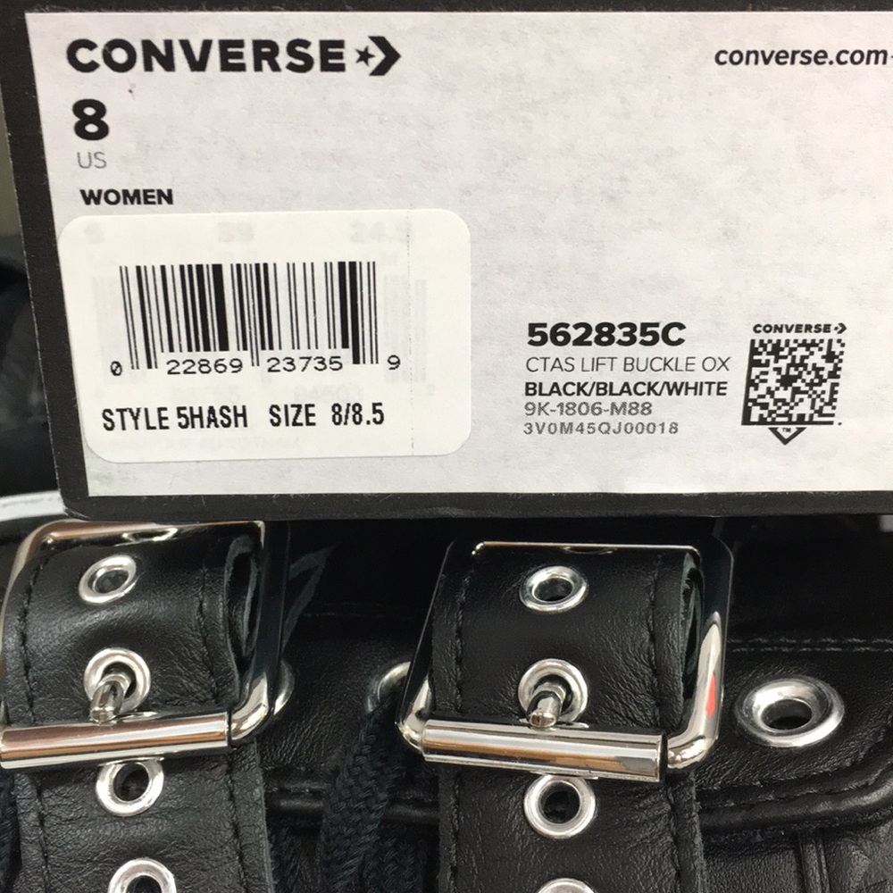 Converse CTAS LIFT BUCKLE OX PLATFORM - Picture 8 of 8